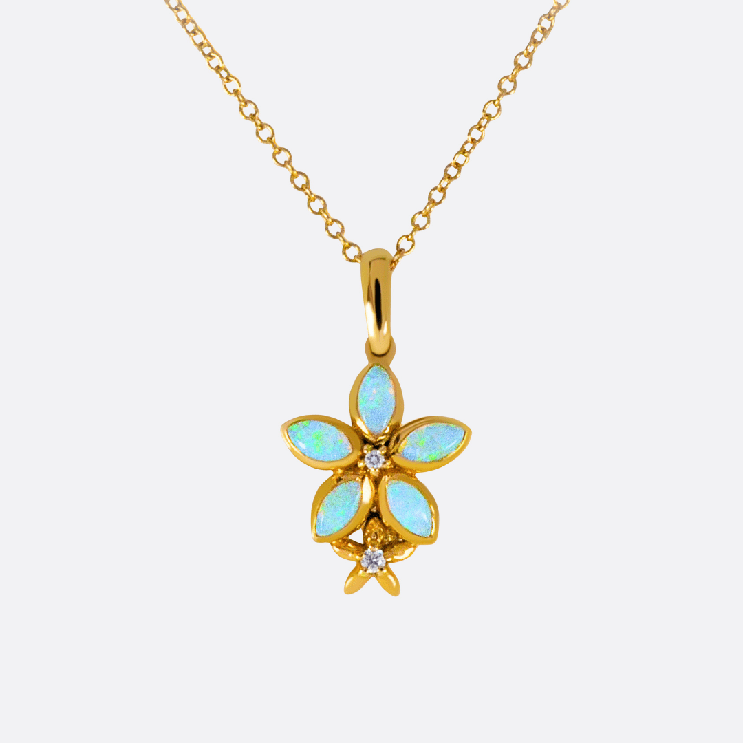 Golden Flower - Kette | Liberty Angels