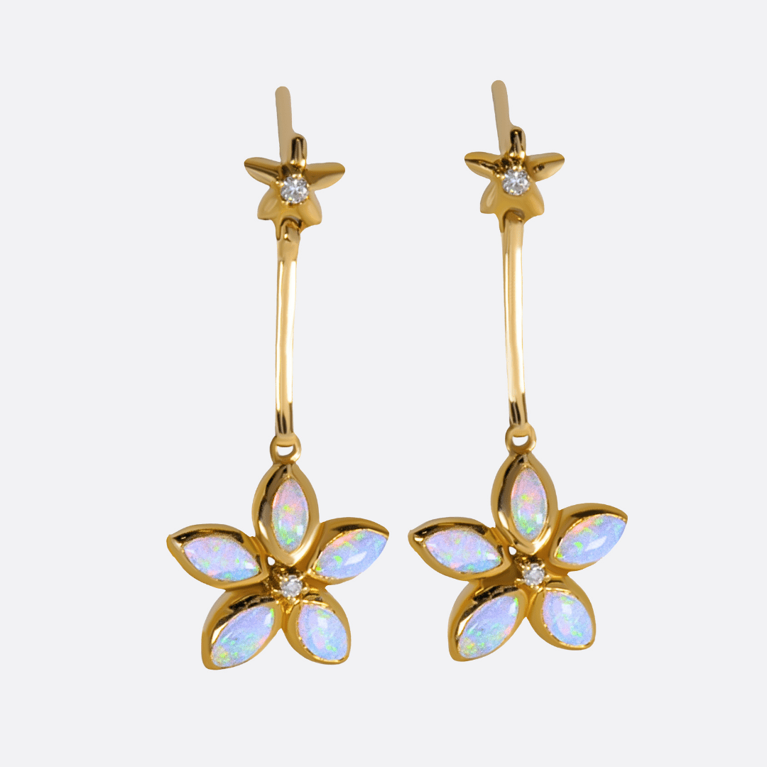 Golden Flower - Ohrring | Liberty Angels