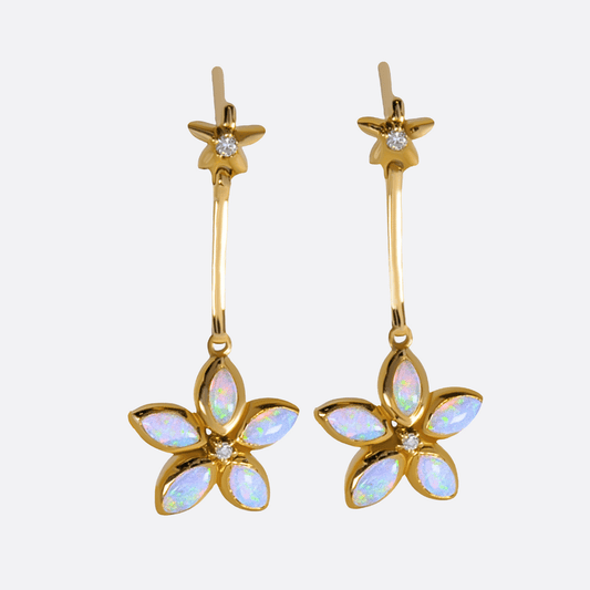 Golden Flower - Ohrring | Liberty Angels