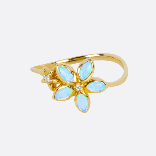Golden Flower - Ring | Liberty Angels