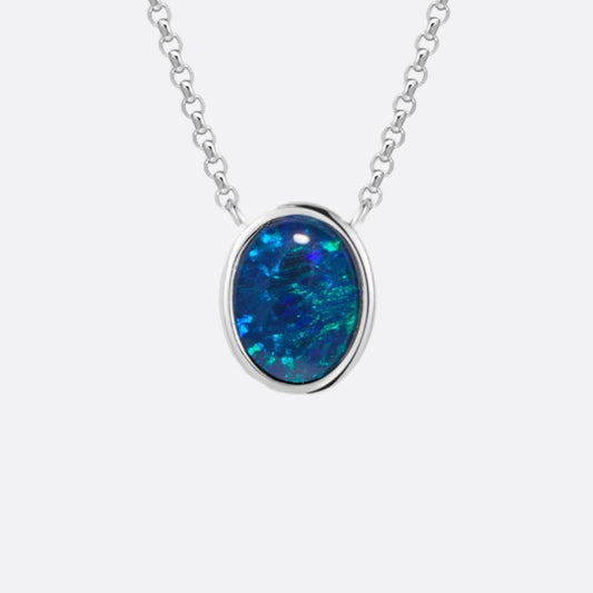 OpalKette - Ellipse of the Black Opal - FAERELLI