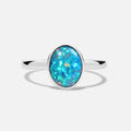 Ellipse of Flame Ring — das Farbspiel des Opals in Bewegung