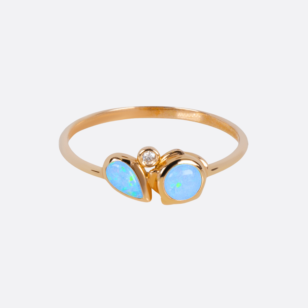 White Dew Harmony - Ring | Liberty Angels